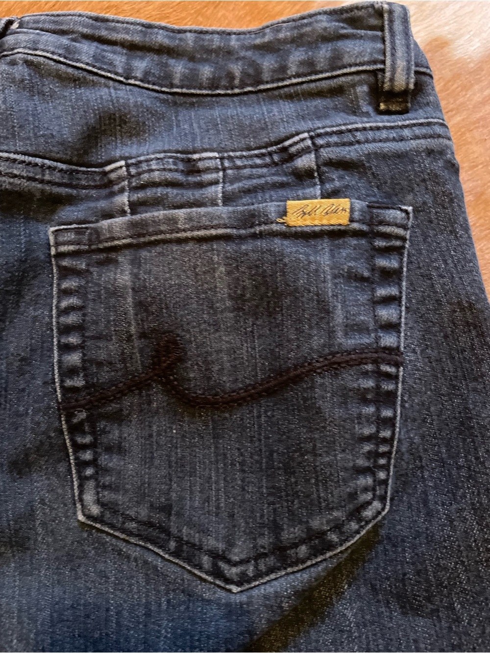 Bill Blass Womens 8 Bootcut Stretch Jeans - Picture 4 of 4